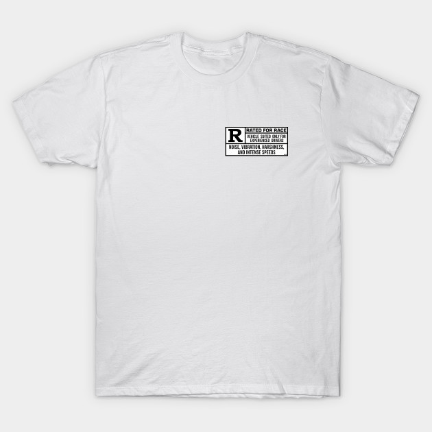 Rated R For Race - White/Black by hoddynoddy